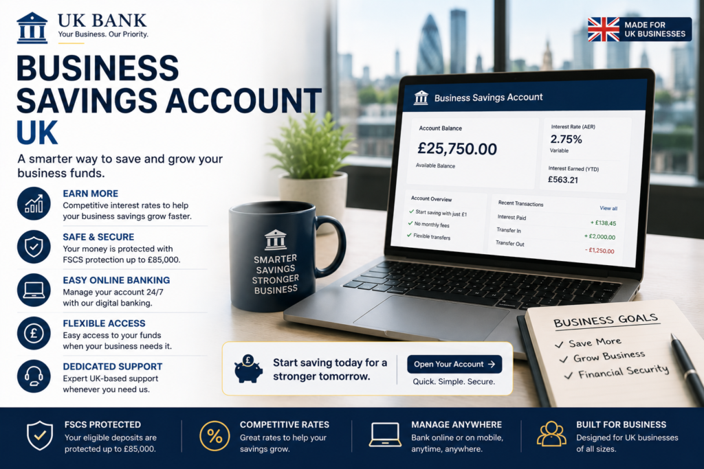 Business Savings Account UK