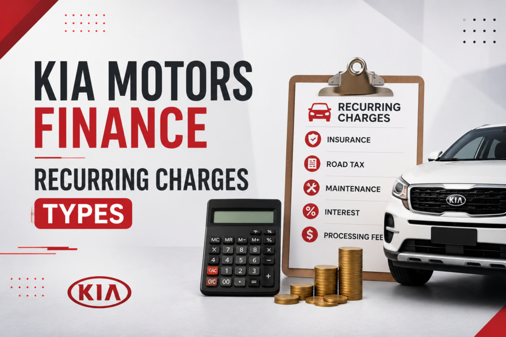 Kia Motors Finance Recurring Charges