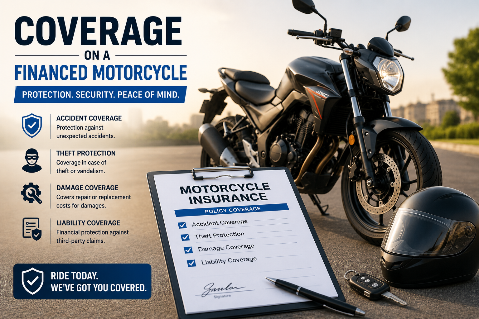Do You Need Full Coverage on a Financed Motorcycle