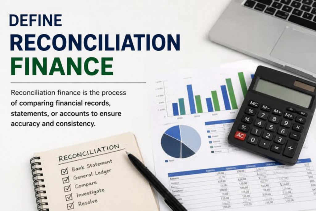 Define Reconciliation Finance