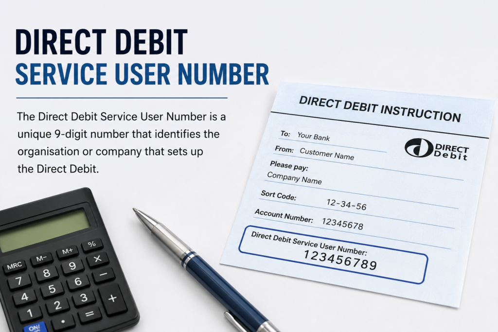 Direct Debit Service User Number