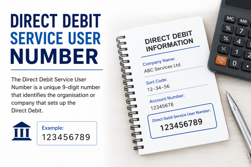 Direct Debit Service User Number