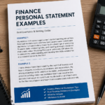 Finance Personal Statement Examples