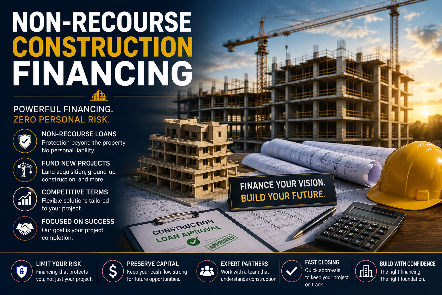 Non Recourse Construction Financing