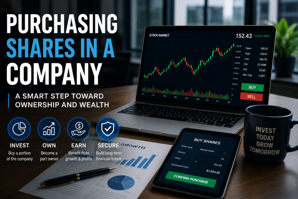 Purchasing Shares in a Company
