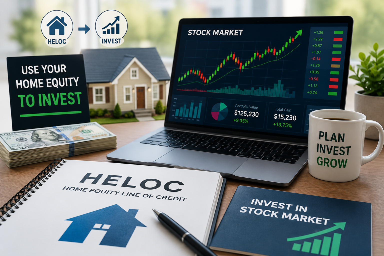 Using HELOC to Invest in Stock Market