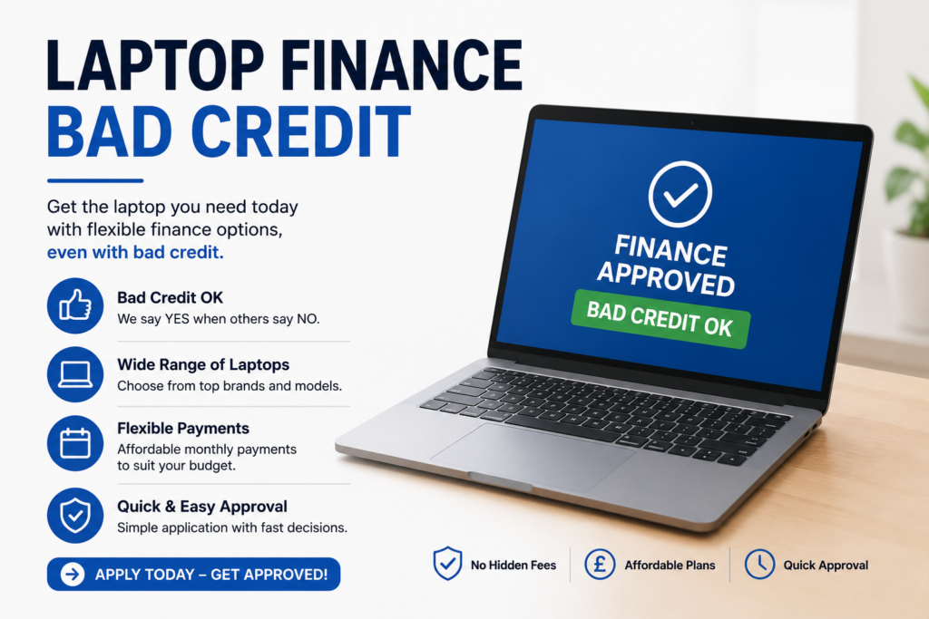 Laptop Finance Bad Credit