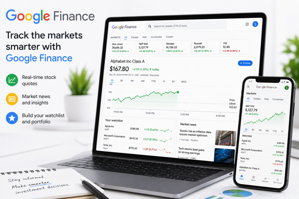 Google Finance stocks