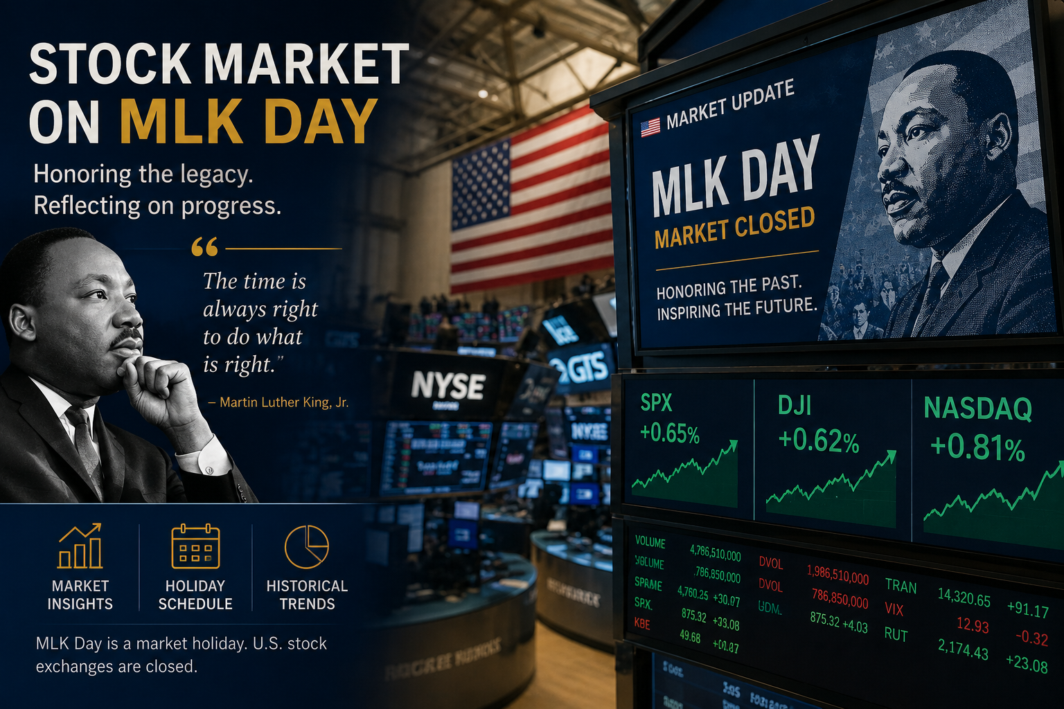 Stock Market on MLK Day