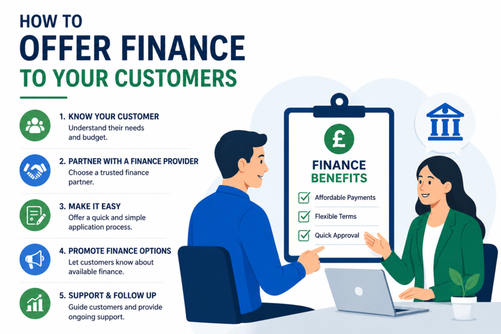 How to Offer Finance to Your Customers