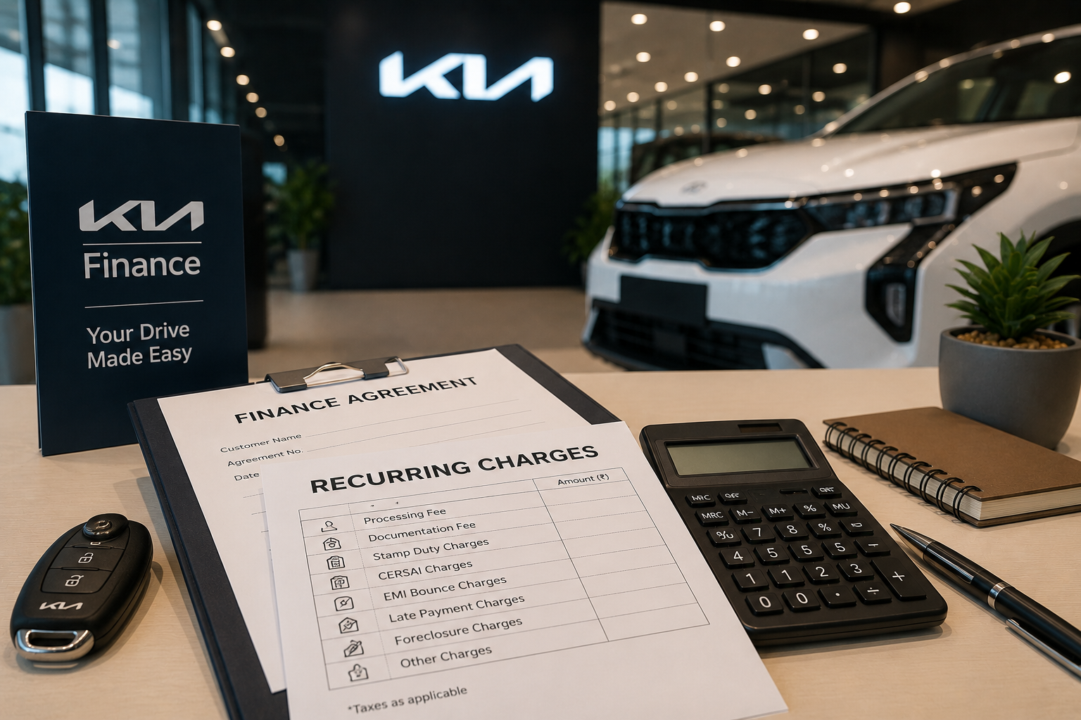 Kia Motors Finance Recurring Charges