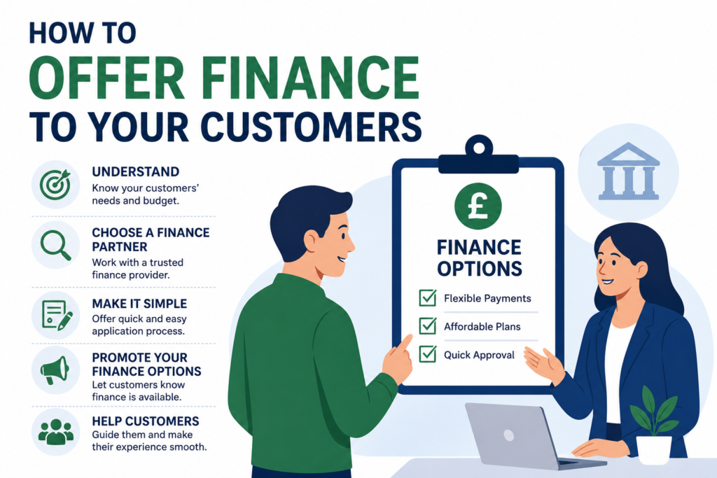 How to Offer Finance to Your Customers