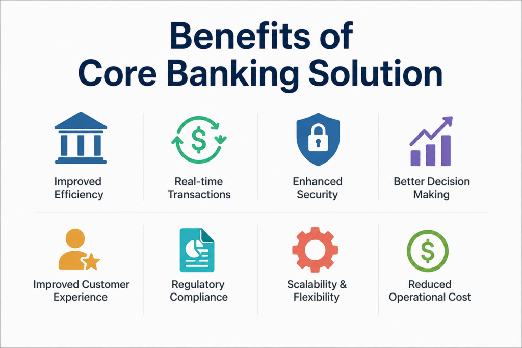 benefits of core banking solution