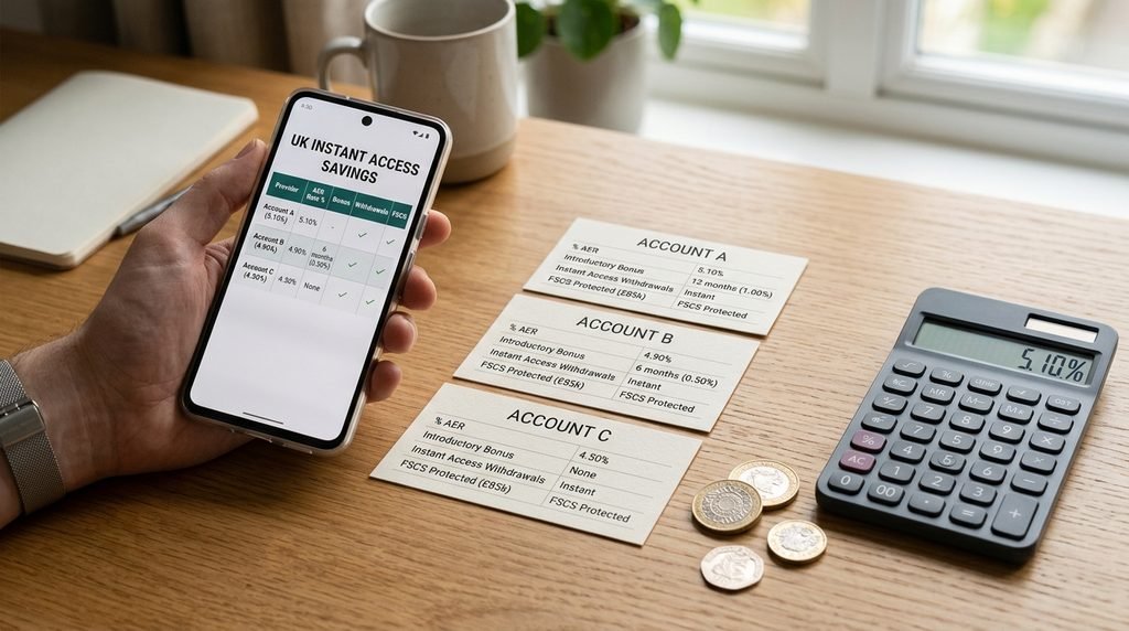 Best Instant Access Savings Accounts