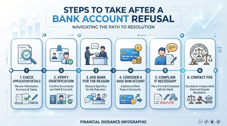 What to Do If You Are Refused a Bank Account